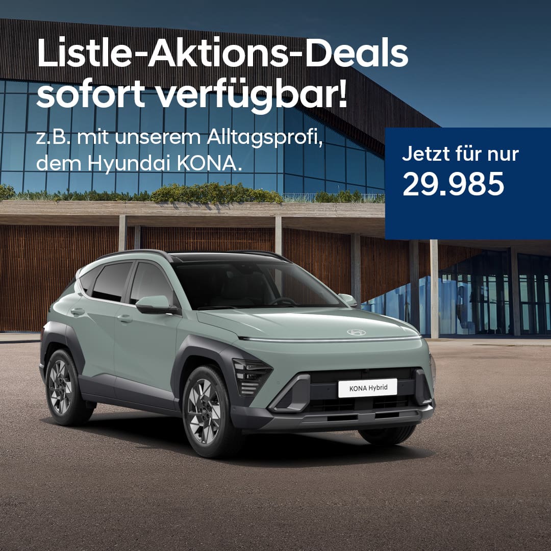 Listle Aktions-Deal Hyundai KONA Hybrid