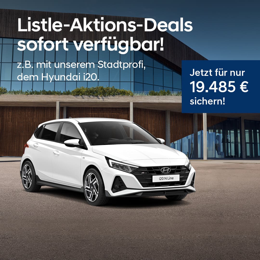 Listle Aktions-Deal Hyundai i20